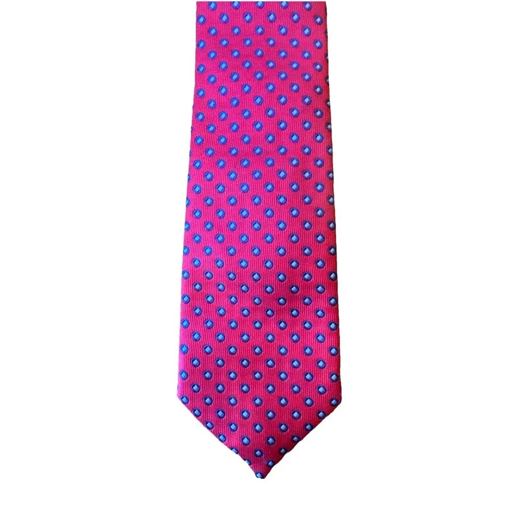 Ralph Lauren CHAPS Red Clip On Tie 14” Boys